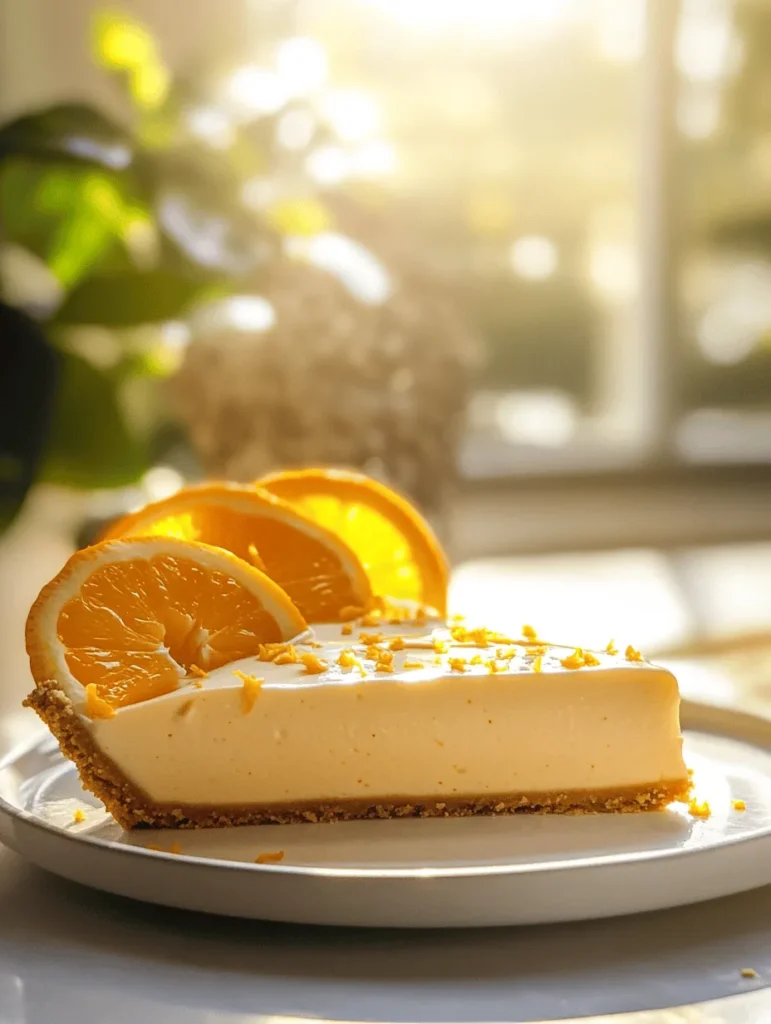 As the sun shines brighter and temperatures rise, the craving for refreshing treats becomes undeniable. No-bake desserts have become a go-to solution for those looking to whip up something delicious without the heat of an oven. They offer a delightful reprieve from the sweltering summer months, allowing you to enjoy a scrumptious dessert with minimal fuss. One such indulgence is the No-Bake Orange Creamsicle Pie. This easy dessert recipe captures the essence of summertime with its vibrant orange flavor and creamy texture, reminiscent of the beloved orange creamsicle popsicles from childhood.