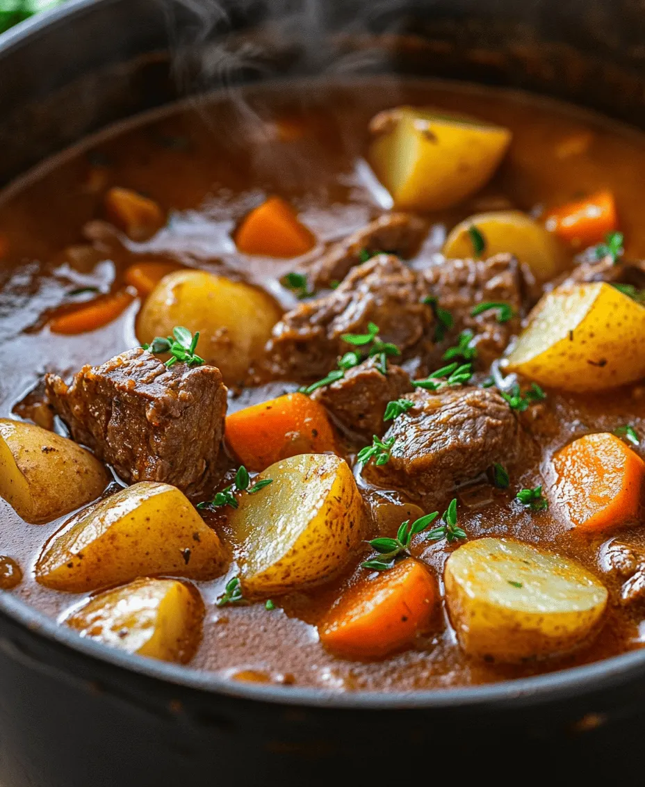 When the temperature drops and the days grow shorter, there’s nothing quite as comforting as a warm bowl of beef stew. This classic dish has been a staple in many households for generations, known for its rich flavors and satisfying nature. The beauty of beef stew lies not only in its taste but also in its ability to bring family and friends together around the dinner table, creating lasting memories over hearty meals.