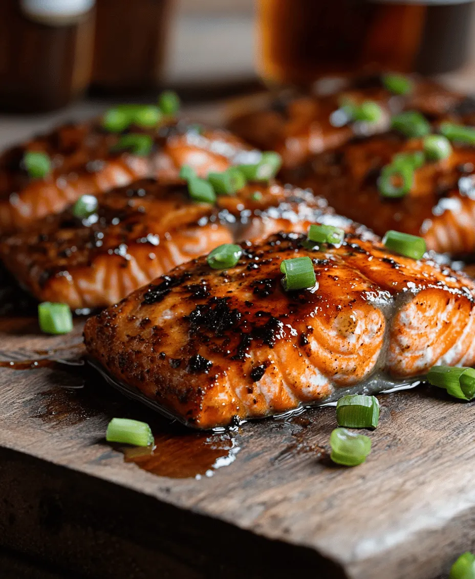 If you're looking to elevate your dinner table with a dish that is both sumptuous and simple to prepare, look no further than Bourbon Salmon. This mouthwatering recipe showcases the delightful intersection of sweet and savory flavors, highlighted by the distinct notes of bourbon. The combination of rich, flaky salmon fillets with a glossy glaze creates not just a meal but an experience that is sure to impress family and guests alike.