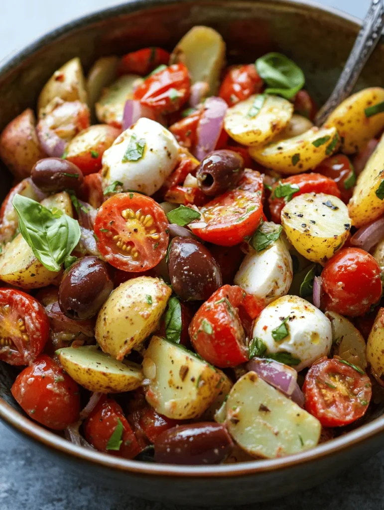 Potato salad is one of those versatile dishes that can easily adapt to any occasion, from casual picnics to elegant dinner parties. It's a staple at barbecues, potlucks, and family gatherings, offering a comforting, hearty option that pairs beautifully with a variety of main courses. However, if you're looking to elevate your potato salad game, the antipasto potato salad is an exciting twist that infuses Mediterranean flavors into a beloved classic.