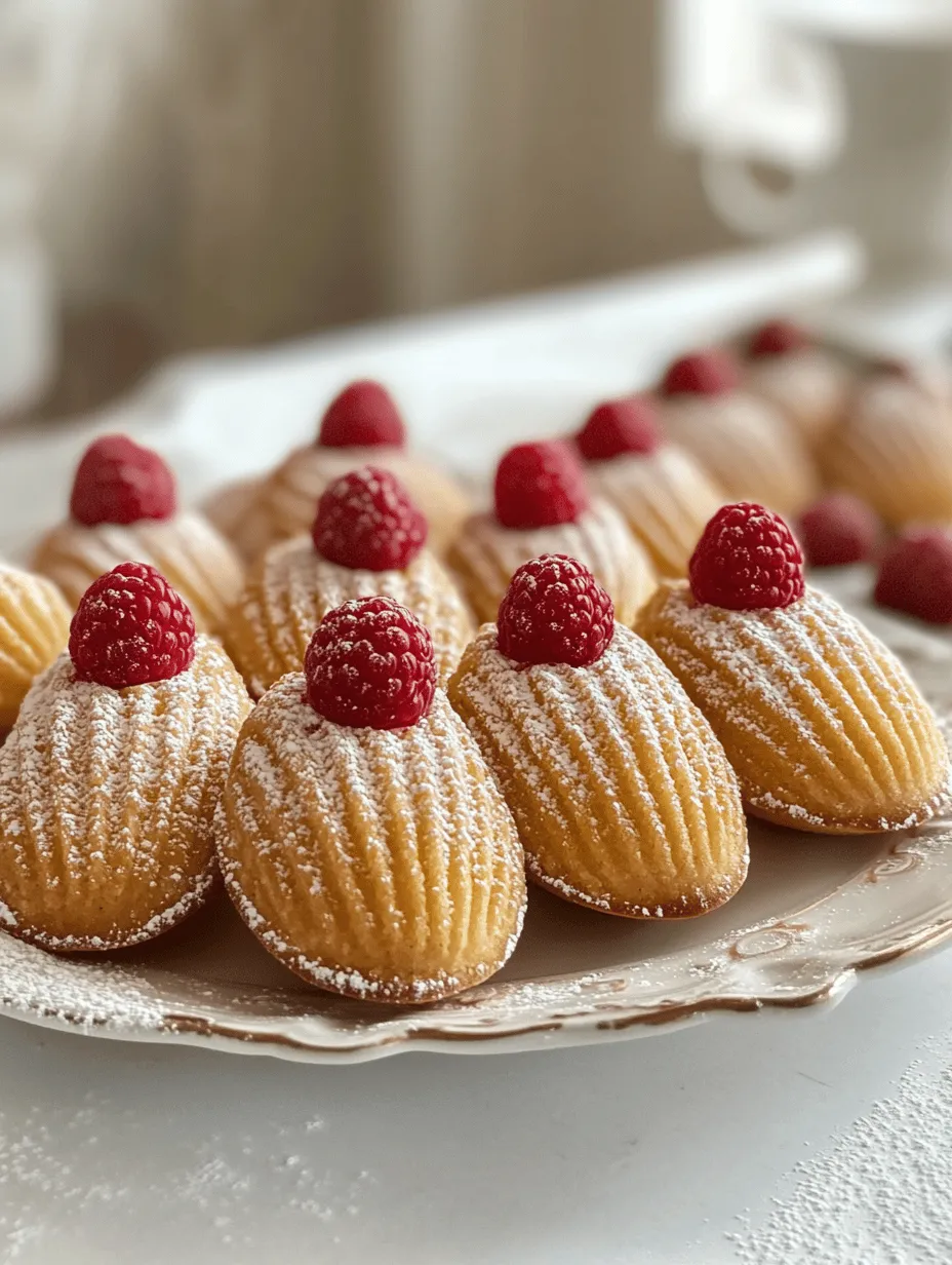 Madeleines are more than just a beloved French pastry; they are a delightful experience that evokes a sense of nostalgia and comfort. These small, shell-shaped cakes have captured the hearts of many, and their delicate texture and rich flavors make them a favorite among pastry lovers. The unique combination of lemon and raspberry in our Lemon Raspberry Madeleines brings a refreshing twist to this classic treat, making it an ideal companion for your next tea time gathering.