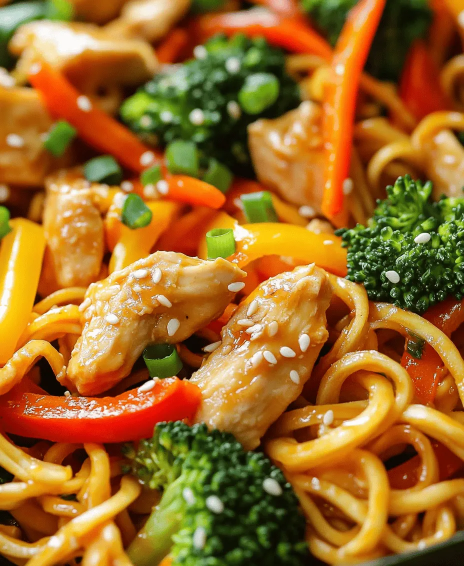 If you’re on the lookout for a quick, healthy, and incredibly flavorful meal, look no further than Healthy Garlic Chicken Zoodles Stir Fry. This vibrant dish combines the lean protein of chicken with the fresh crunch of vegetables, all elevated by the aromatic allure of garlic. With the added twist of zucchini noodles, or 