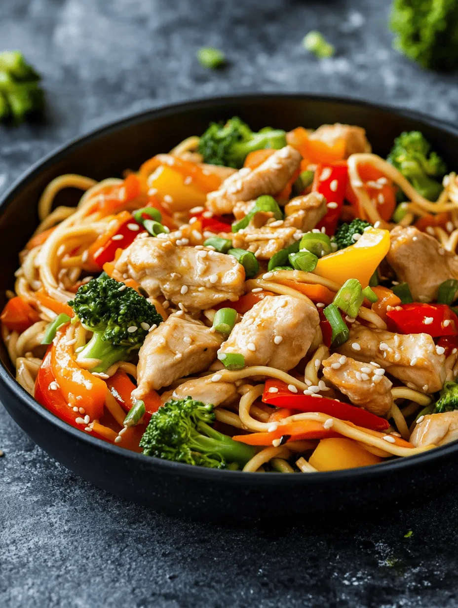 If you’re on the lookout for a quick, healthy, and incredibly flavorful meal, look no further than Healthy Garlic Chicken Zoodles Stir Fry. This vibrant dish combines the lean protein of chicken with the fresh crunch of vegetables, all elevated by the aromatic allure of garlic. With the added twist of zucchini noodles, or "zoodles," this dish not only satisfies your taste buds but also aligns with various dietary goals.