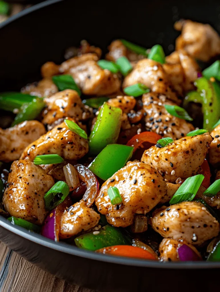 Welcome to the exciting world of Black Pepper Chicken Delight, a dish that tantalizes taste buds with its harmonious blend of tender chicken, vibrant vegetables, and a kick of spice. This recipe is not only a feast for the eyes with its colorful presentation but also a culinary adventure that promises to engage your palate. As we explore the origins of this favorite dish, we will uncover its rich history, cultural significance, and nutritional benefits. Whether you're a novice cook or a seasoned chef, this article will provide you with a step-by-step guide to prepare this mouthwatering dish, ensuring an enjoyable cooking experience for all.