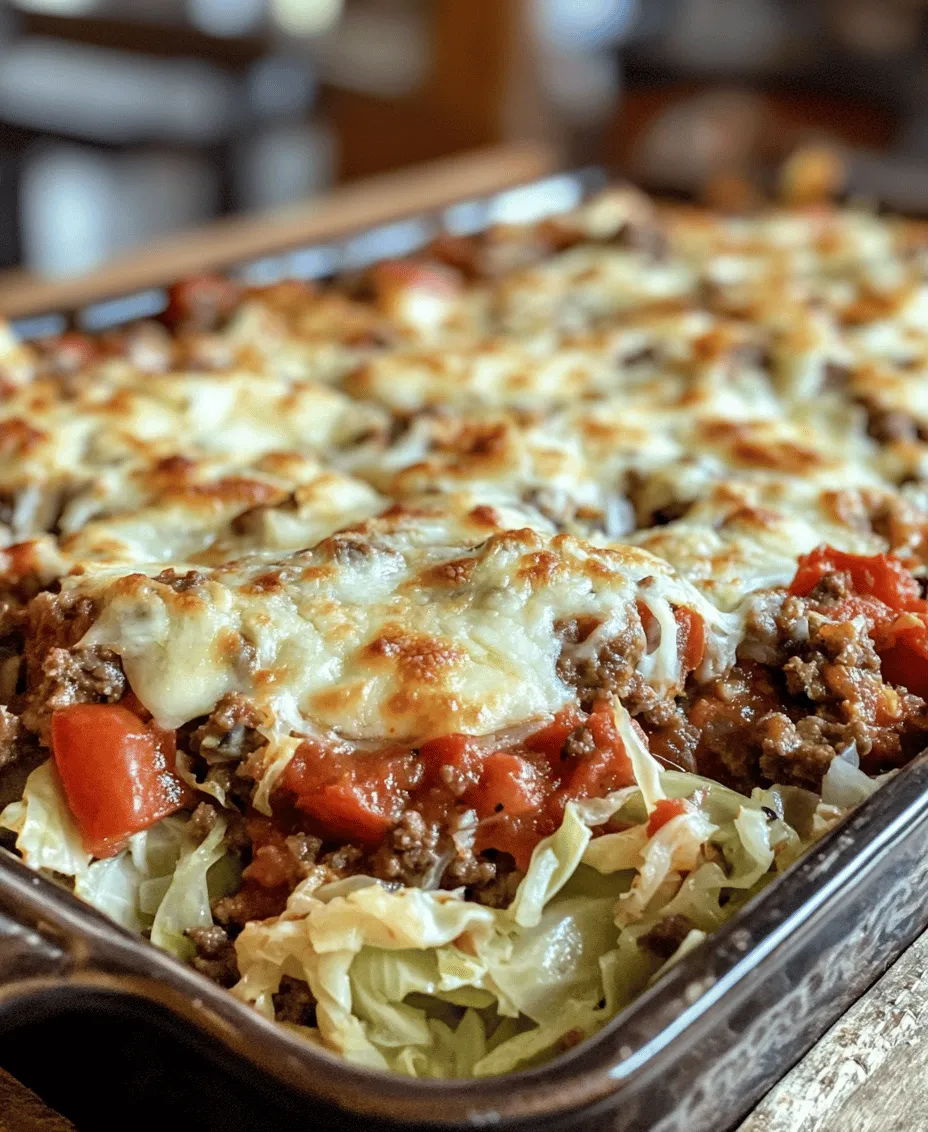 When it comes to comfort food, few dishes evoke the same sense of warmth and satisfaction as a Savory Cabbage Beef Bake. This hearty meal is not only a delightful crowd-pleaser but also a wholesome choice perfect for family dinners. The combination of tender cabbage, rich ground beef, and aromatic spices creates a dish that is both filling and flavorful, making it an ideal option for cozy weeknight meals or special gatherings.