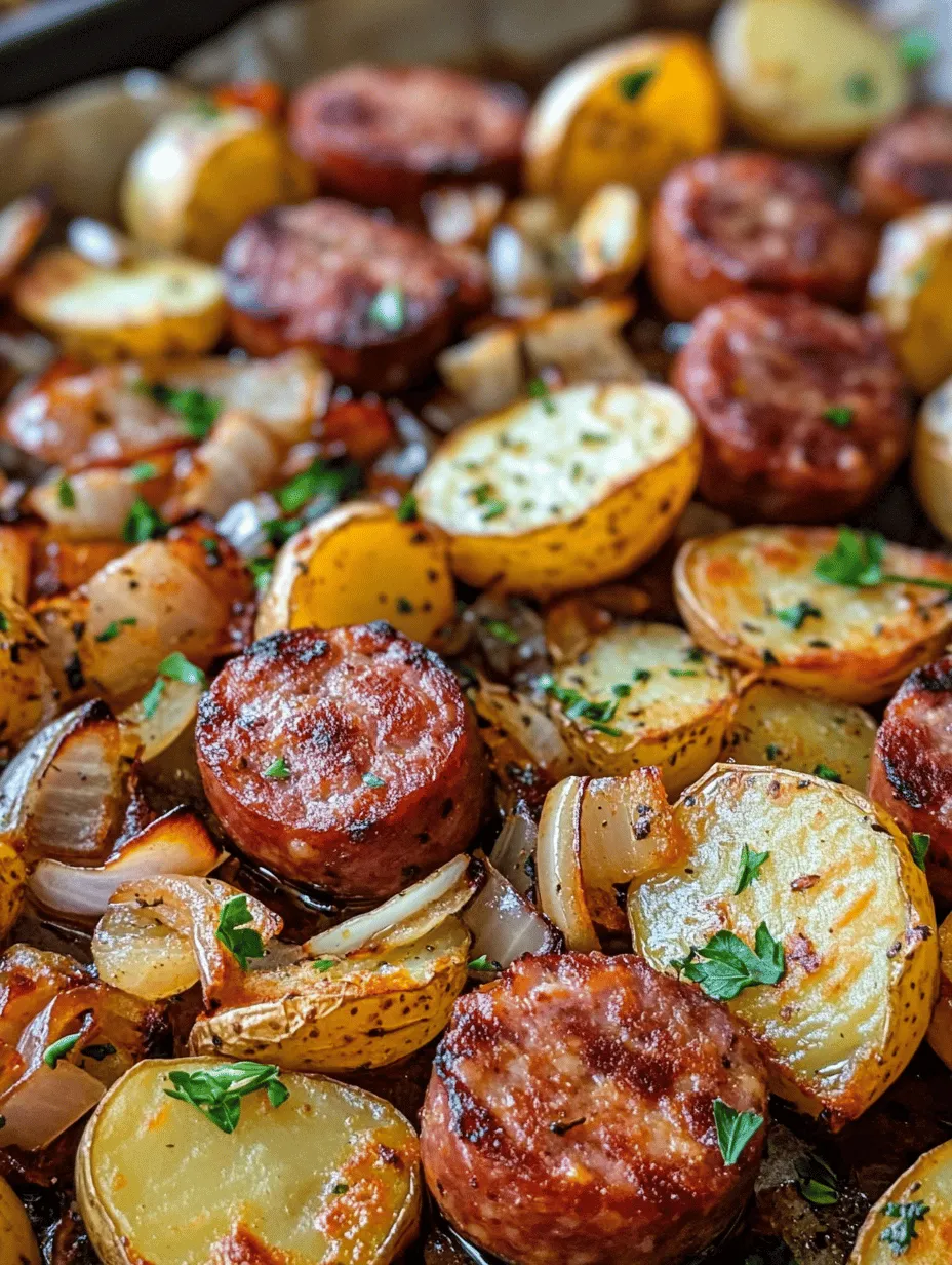 Comfort food has a unique power to evoke nostalgia and foster connections among family and friends. A steaming plate of Sizzling Smoked Sausage & Potato Delight embodies this sentiment, offering rich flavors and a satisfying meal that can bring people together around the dining table. This dish celebrates the simplicity of wholesome ingredients, transforming them into a hearty feast that’s perfect for any occasion, from casual weeknight dinners to festive gatherings.