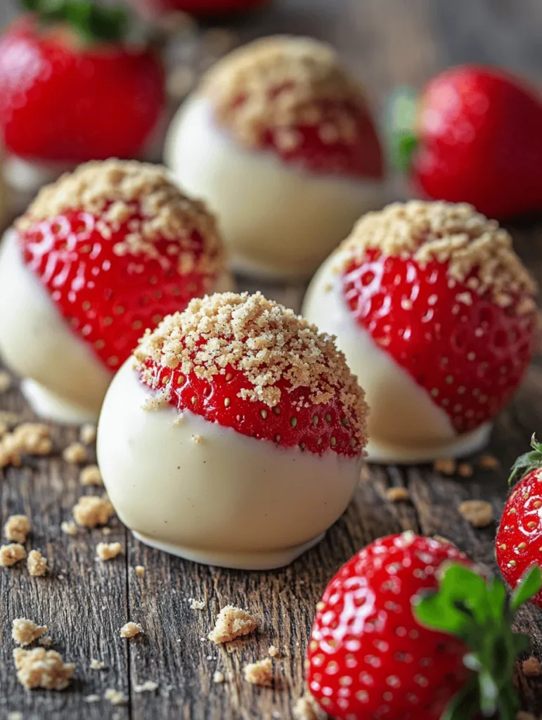 Dessert truffles have become a beloved indulgence in the world of sweets, captivating taste buds with their rich flavors and delightful textures. These bite-sized morsels are not only visually appealing but also allow for creative flavor combinations that can accommodate every palate. Among the myriad of options, Strawberry Cheesecake Truffle Balls stand out as a perfect fusion of flavors, bringing together the classic taste of cheesecake with the freshness of strawberries in a fun, portable form.