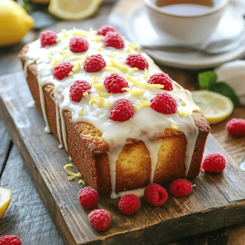 Baking the Zesty Raspberry Lemon Loaf is a delightful experience, but achieving the perfect loaf requires attention to detail, especially when it comes to temperature and timing.