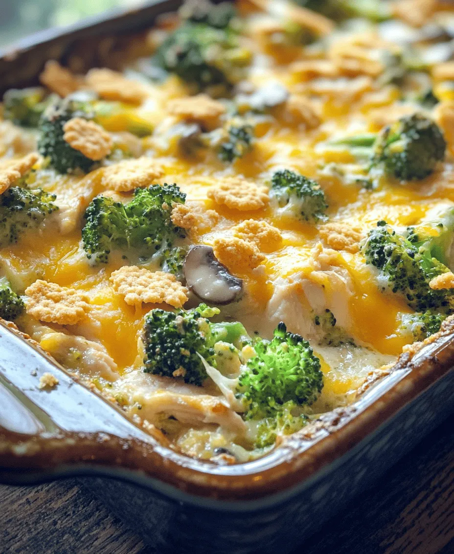 The allure of Cheesy Broccoli Chicken Delight lies in its simplicity and heartwarming essence. This dish encapsulates the soul of home cooking—offering a rich, creamy sauce that envelops tender pieces of chicken, vibrant broccoli, and fluffy rice, all topped with a generous layer of melted cheese. Its creamy texture and savory flavor profile create a dish that’s not only satisfying but also nostalgic, reminding many of cozy dinners spent with loved ones.