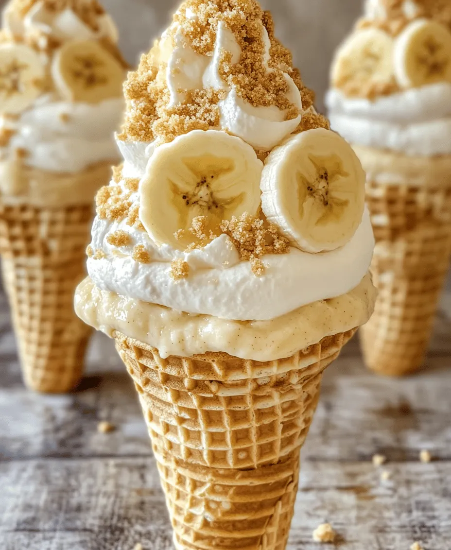To create the perfect Banana Pudding Cheesecake Cones, it's essential to understand the role of each ingredient. Each component contributes to the final flavor and texture, ensuring a delightful dessert experience.