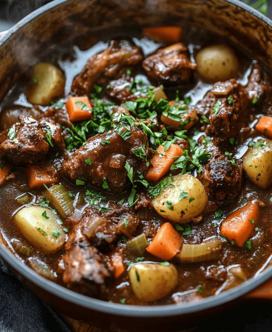 Smothered oxtails are a culinary delight that embodies the essence of comfort food. This rich, savory dish has become a staple at family gatherings and special occasions, where its warmth and heartiness bring loved ones together around the dinner table. Oxtails, with their unique texture and flavor, are often celebrated for their ability to transform simple ingredients into a deeply satisfying meal. As they simmer slowly, the meat becomes tender and infused with the rich flavors of spices and aromatics, creating a dish that is not only delicious but also inviting.