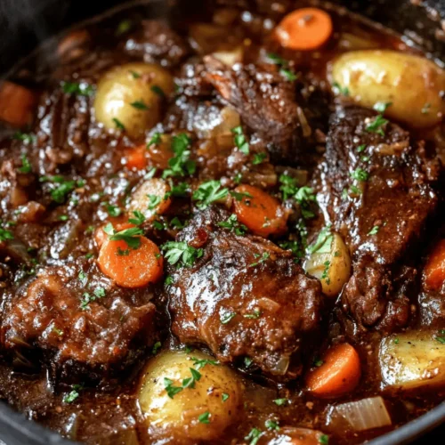 Smothered oxtails are a culinary delight that embodies the essence of comfort food. This rich, savory dish has become a staple at family gatherings and special occasions, where its warmth and heartiness bring loved ones together around the dinner table. Oxtails, with their unique texture and flavor, are often celebrated for their ability to transform simple ingredients into a deeply satisfying meal. As they simmer slowly, the meat becomes tender and infused with the rich flavors of spices and aromatics, creating a dish that is not only delicious but also inviting.