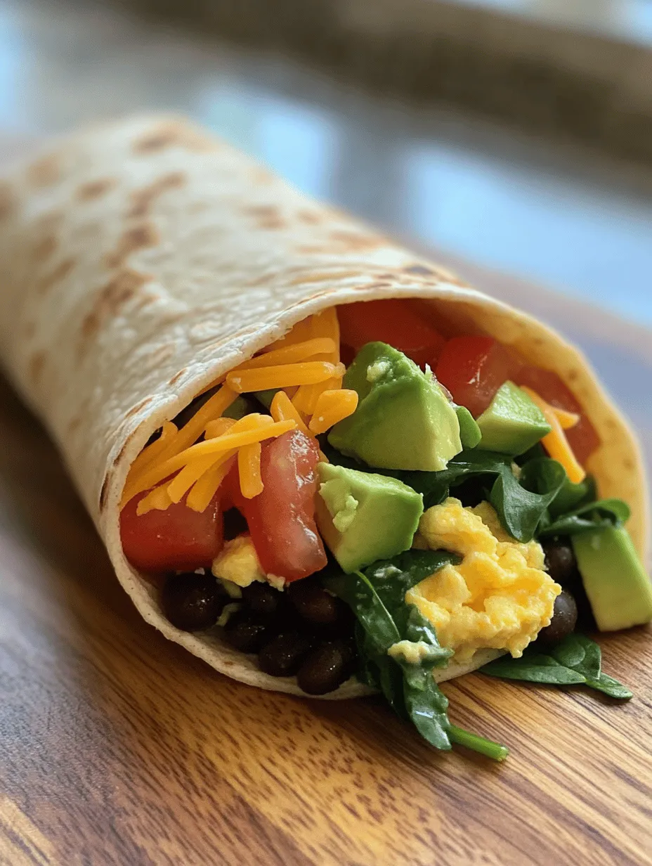 Starting with the base of our breakfast burrito, the whole wheat tortilla plays a pivotal role in creating a well-rounded meal. Unlike traditional refined flour tortillas, whole wheat tortillas are made from whole grain flour, which retains the bran and germ, providing higher fiber content and essential nutrients. Fiber is crucial for digestive health, helping to keep you feeling full longer and supporting stable blood sugar levels. By choosing whole wheat tortillas, you’re not only adding a source of complex carbohydrates to your meal but also enhancing its nutritional profile.