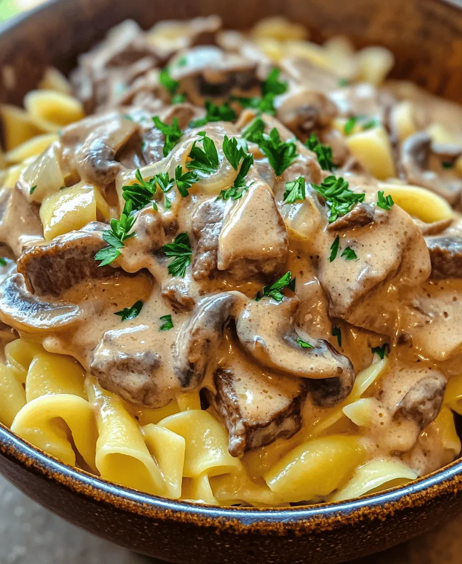 In the world of comfort food, few dishes can rival the rich, creamy goodness of Beef Stroganoff. This classic recipe has stood the test of time, evolving from its Russian origins into a beloved household favorite in many cultures. Traditionally, Beef Stroganoff is known for its tender strips of beef cooked in a savory sauce, typically made with sour cream and mustard, and served over egg noodles or rice. However, today we’re giving it a modern twist with the addition of Velveeta cheese, which elevates the dish to a new level of creaminess and indulgence.
