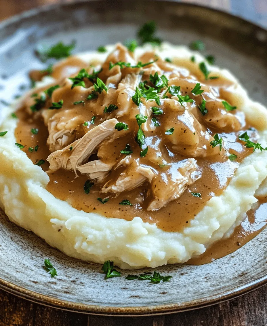 In the realm of comfort food, few dishes can match the warmth and satisfaction of shredded chicken gravy served over creamy mashed potatoes. This dish embodies the essence of home-cooked meals, combining tender chicken, savory gravy, and fluffy potatoes into one delightful experience. Whether you're seeking a hearty dish for a family gathering or a comforting weeknight dinner, this shredded chicken gravy on mashed potatoes recipe will not disappoint.