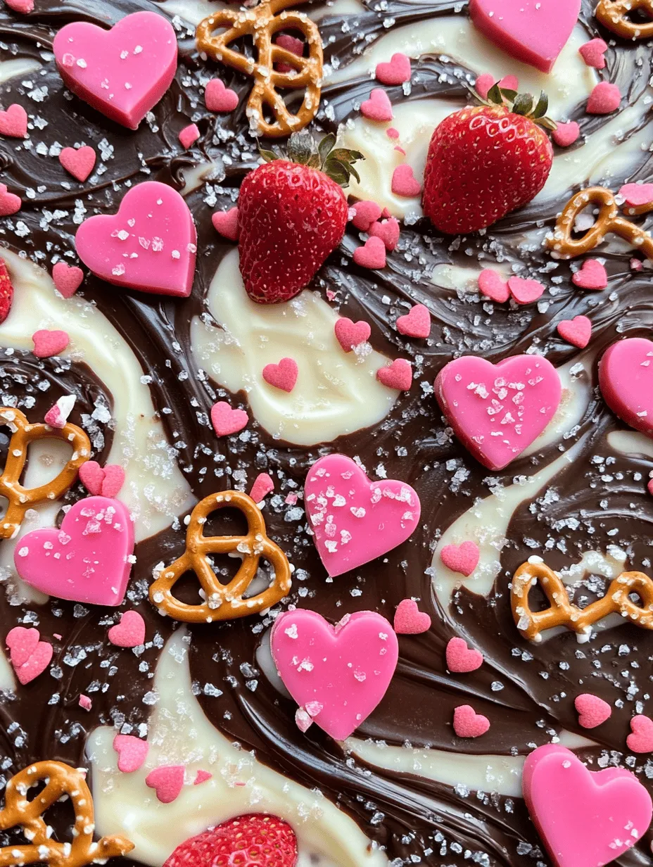When it comes to creating the perfect treat for special occasions, few things can rival the charm and indulgence of chocolate bark. The Sweetheart Chocolate Bark Delight is not just a dessert; it's a delightful expression of love and creativity, making it an ideal choice for celebrations such as Valentine's Day, anniversaries, or even just a sweet surprise for someone special. This recipe combines rich dark chocolate and creamy white chocolate, complemented by delightful toppings that cater to diverse preferences—sweet, salty, and crunchy.