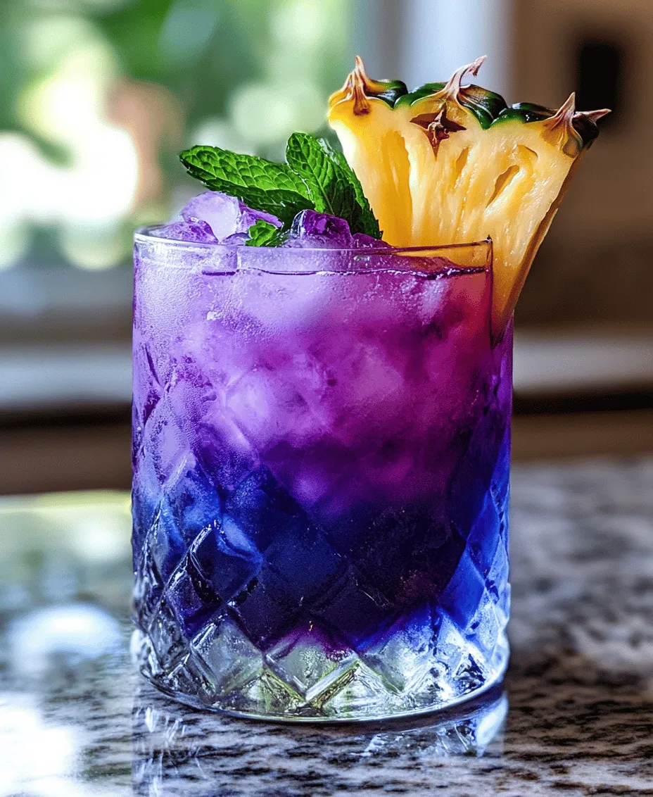 The Jamaican Purple Rain Cocktail is a delightful blend of tropical flavors that transports you straight to the sun-soaked shores of Jamaica with every sip. This visually stunning drink is not only a feast for the eyes, with its vibrant purple hue, but it also tantalizes the taste buds with a harmonious mix of sweetness and acidity. As summer gatherings and beach-themed parties beckon, this cocktail stands out as a perfect choice, offering a refreshing escape into a world of tropical paradise.