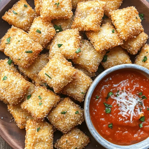 Toasted ravioli is a delightful dish that brings together the comforting flavors of cheese-filled pasta with a crispy, golden exterior. This irresistible appetizer is not only a favorite in homes but also a staple in many restaurants and culinary fairs. Originating from St. Louis, it has gained immense popularity across the United States for its crunchy texture and savory taste. Whether you’re hosting a gathering, indulging in a cozy movie night, or simply craving a satisfying snack, this toasted ravioli recipe is sure to impress family and friends alike.