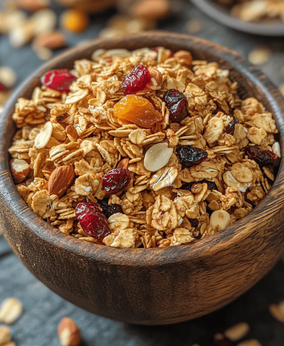 Breakfast is often hailed as the most important meal of the day, and for good reason. A well-balanced breakfast not only kick-starts your metabolism but also provides the energy and nutrients necessary to tackle the day ahead. In a fast-paced world, where time is often limited, finding a breakfast option that is both nutritious and quick to prepare can be a challenge. This is where granola comes in—an incredibly versatile and wholesome choice that combines taste and health in one delightful package.