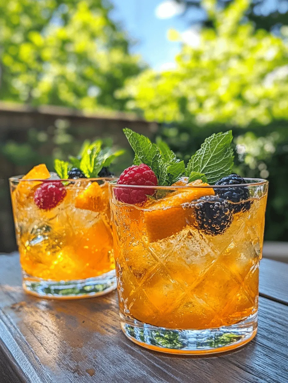 As the warm sun beckons us outdoors, there’s no better way to celebrate the season than with a refreshing drink that embodies the vibrant energy of summer. Enter the Sunshine Citrus Splash, a delightful concoction bursting with the zesty flavors of citrus fruits and the sweetness of fresh berries. This invigorating beverage not only quenches your thirst but also revitalizes your senses, making it the perfect companion for those sunny afternoons by the pool or lively backyard barbecues.