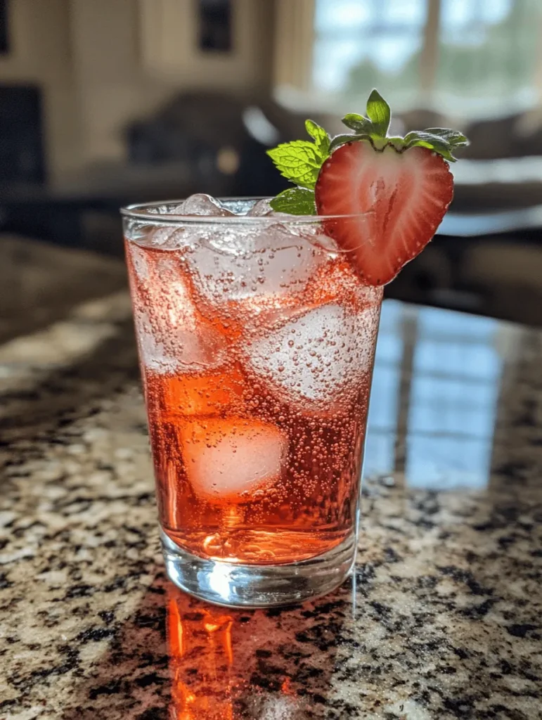 As the warmer months approach, the allure of homemade beverages becomes even more pronounced. There’s something incredibly satisfying about creating your own drinks, especially when they are vibrant, refreshing, and bursting with natural flavors. One such delightful concoction is the "Spectacular Strawberry Soda," a perfect summer drink that embodies the essence of sunny days and outdoor gatherings.