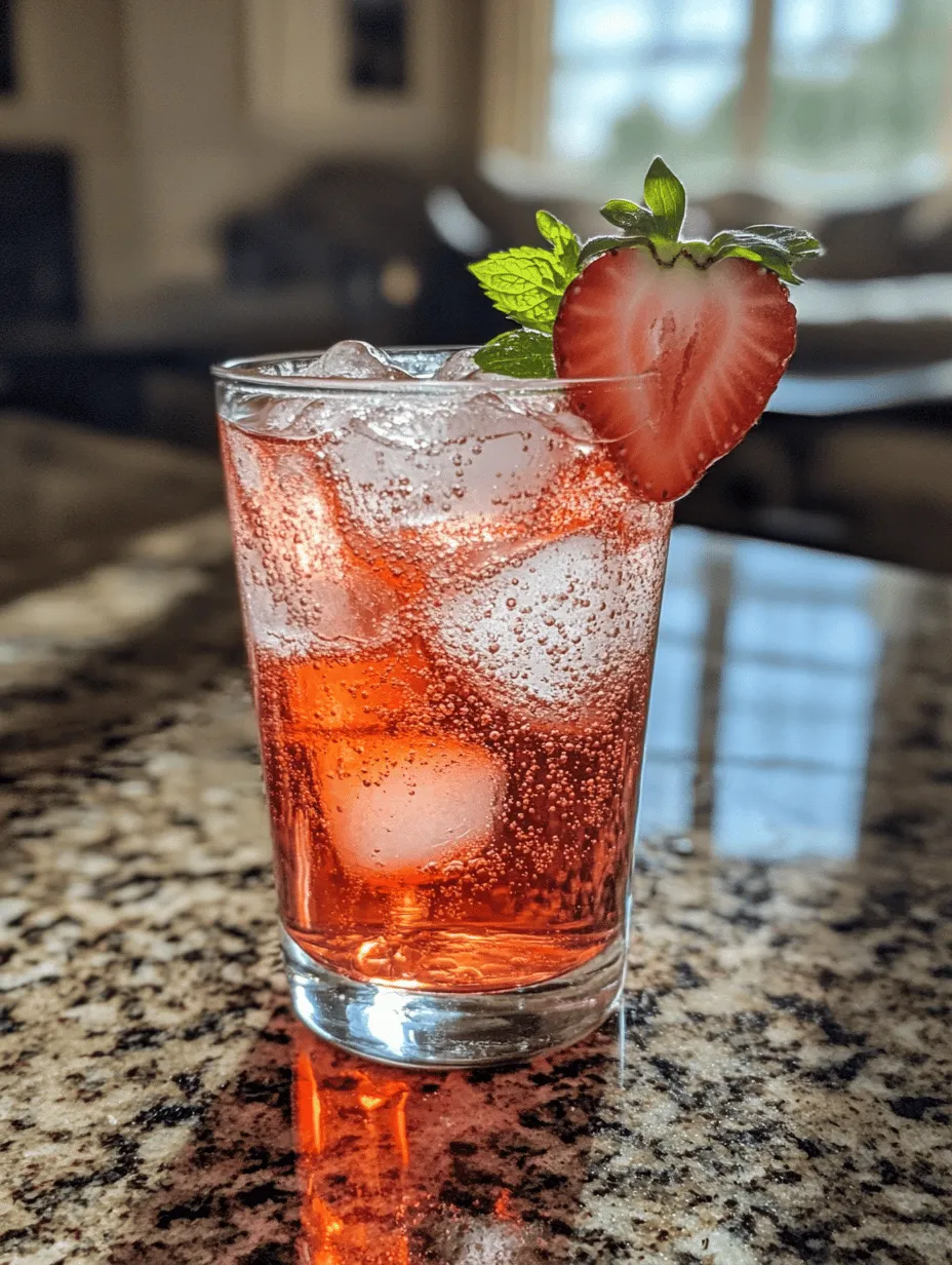 As the warmer months approach, the allure of homemade beverages becomes even more pronounced. There’s something incredibly satisfying about creating your own drinks, especially when they are vibrant, refreshing, and bursting with natural flavors. One such delightful concoction is the "Spectacular Strawberry Soda," a perfect summer drink that embodies the essence of sunny days and outdoor gatherings.