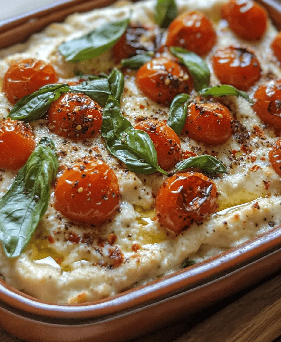 Discover the delightful world of dips with this Easy Feta Dip with Roasted Cherry Tomatoes recipe. Combining creamy feta cheese and tangy roasted cherry tomatoes, this dish delivers a burst of flavor that is perfect for gatherings, appetizers, or a simple snack. Its ease of preparation and fresh ingredients make it a go-to recipe for both novice and experienced cooks. This feta dip not only stands out with its vibrant flavors but also offers a healthy option that can please a crowd. In this post, we'll explore the steps to creating this delicious dip, the benefits of its components, and a few serving suggestions that will impress your guests.