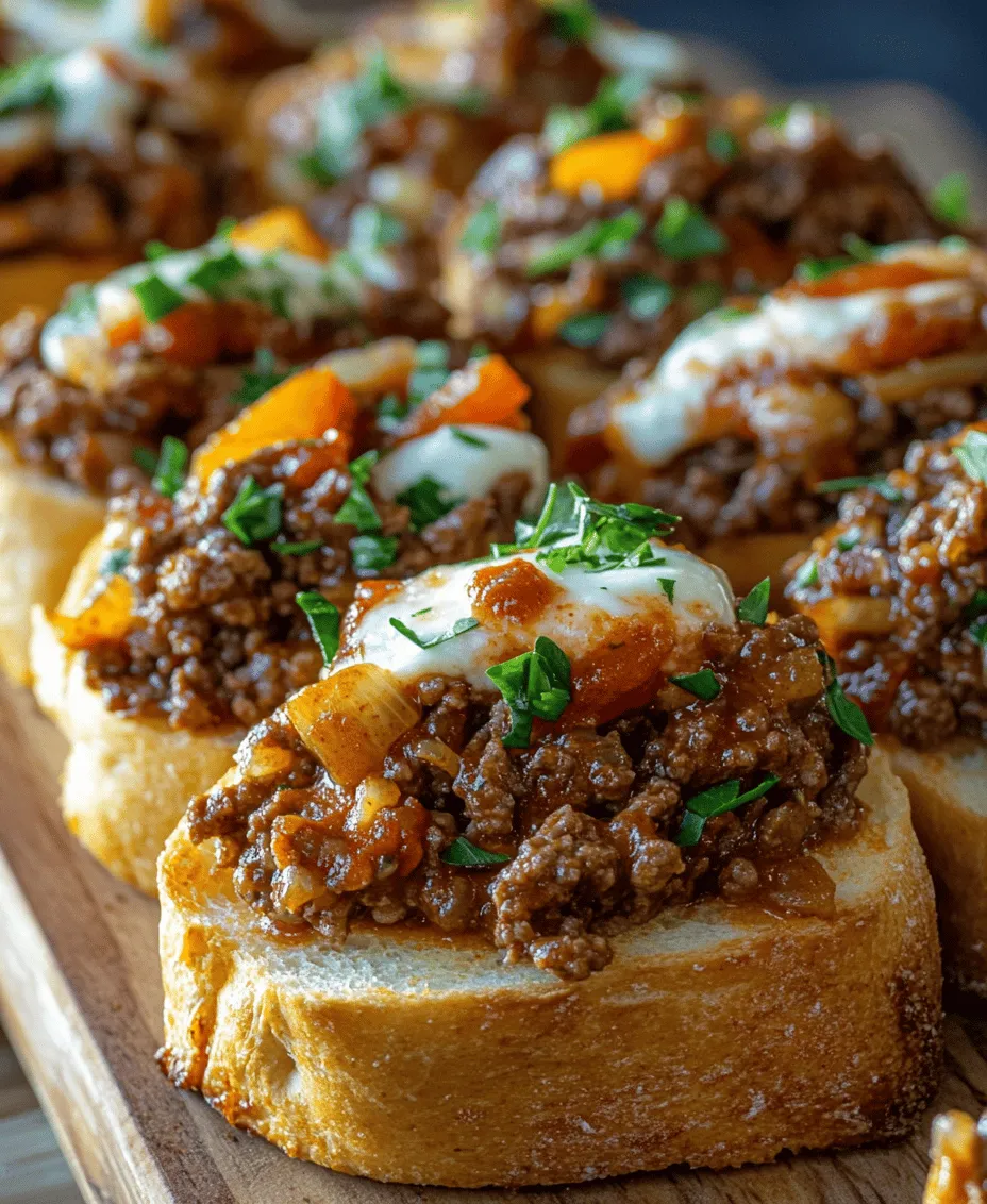 Sloppy Joes have long held a cherished place in the realm of comfort food. This nostalgic dish, characterized by its hearty, saucy beef served on a soft bun, conjures memories of family dinners and school lunches. The quintessential combination of flavors and textures makes Sloppy Joes a beloved choice among individuals of all ages. However, while the traditional recipe is undeniably delicious, there’s always room for innovation in the kitchen. Enter Garlic Bread Sloppy Joes—an enticing twist on the classic that elevates the dish to new heights.