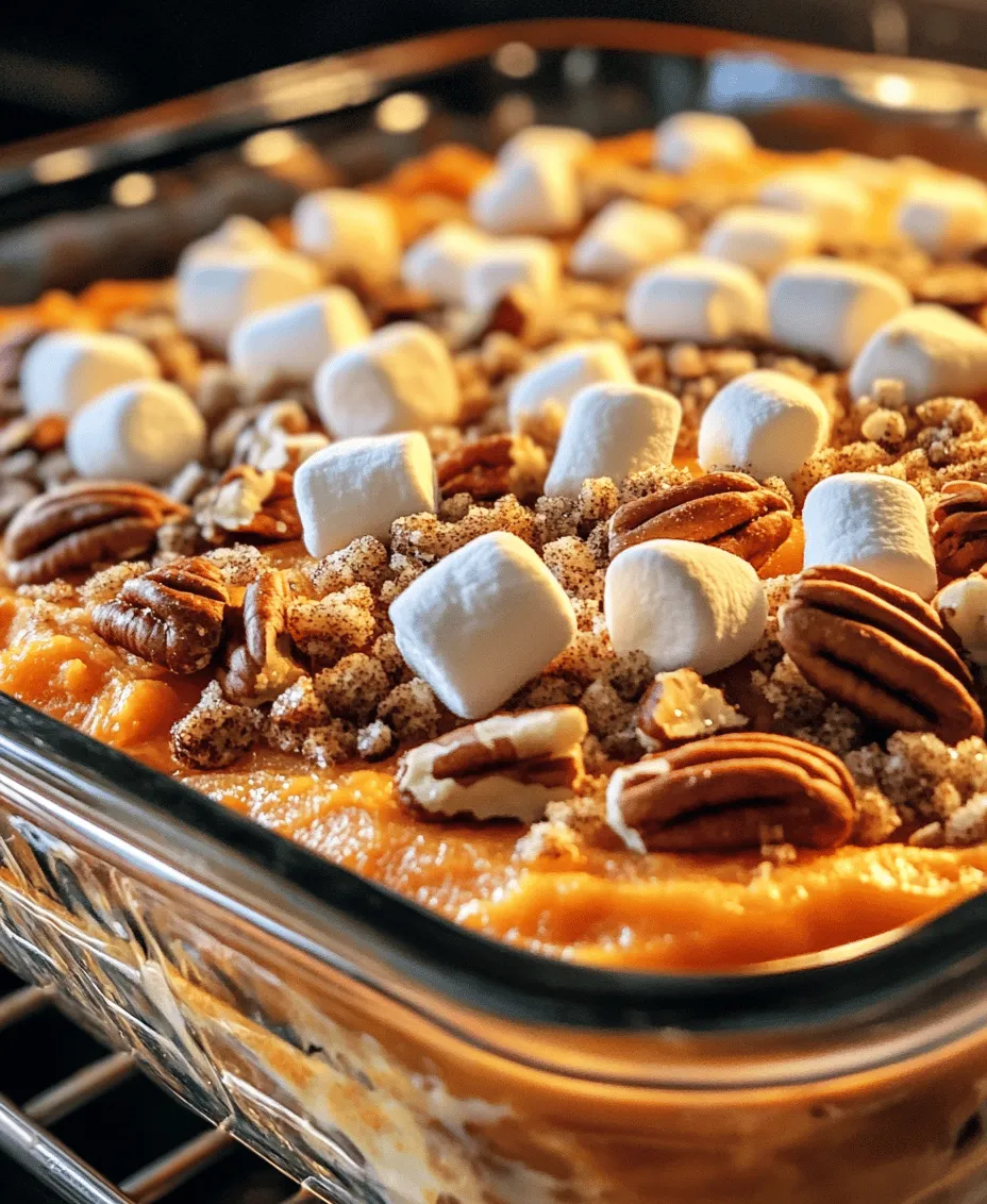 Sweet potato casserole is more than just a side dish; it's a cherished tradition that often graces festive tables, embodying the spirit of warmth and comfort during family gatherings. With its creamy texture and natural sweetness, this dish is a perfect accompaniment to holiday meals, whether it's Thanksgiving, Christmas, or any cozy dinner that encourages sharing and togetherness. The star of this delightful casserole, the sweet potato, shines brightly, enhanced by a crunchy, buttery pecan topping that brings a satisfying contrast to every bite.