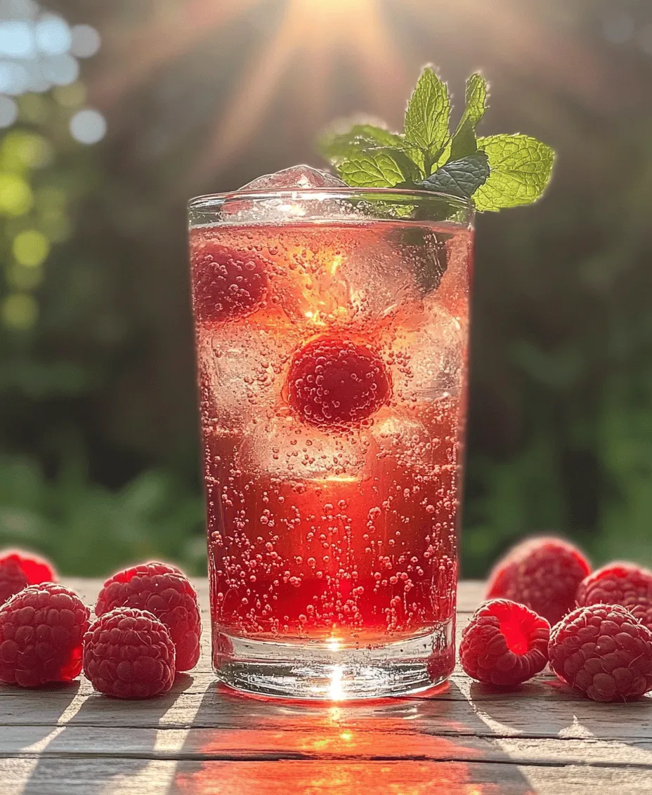 In our fast-paced world, homemade beverages offer a delightful escape, allowing us to craft refreshing drinks tailored to our tastes and preferences. Whether you’re hosting a summer barbecue, celebrating a special occasion, or simply unwinding after a long day, a vibrant and invigorating drink can elevate any experience. That’s where Sparkling Raspberry Bliss comes in—a drink that captures the essence of summer while providing a refreshing burst of flavor.