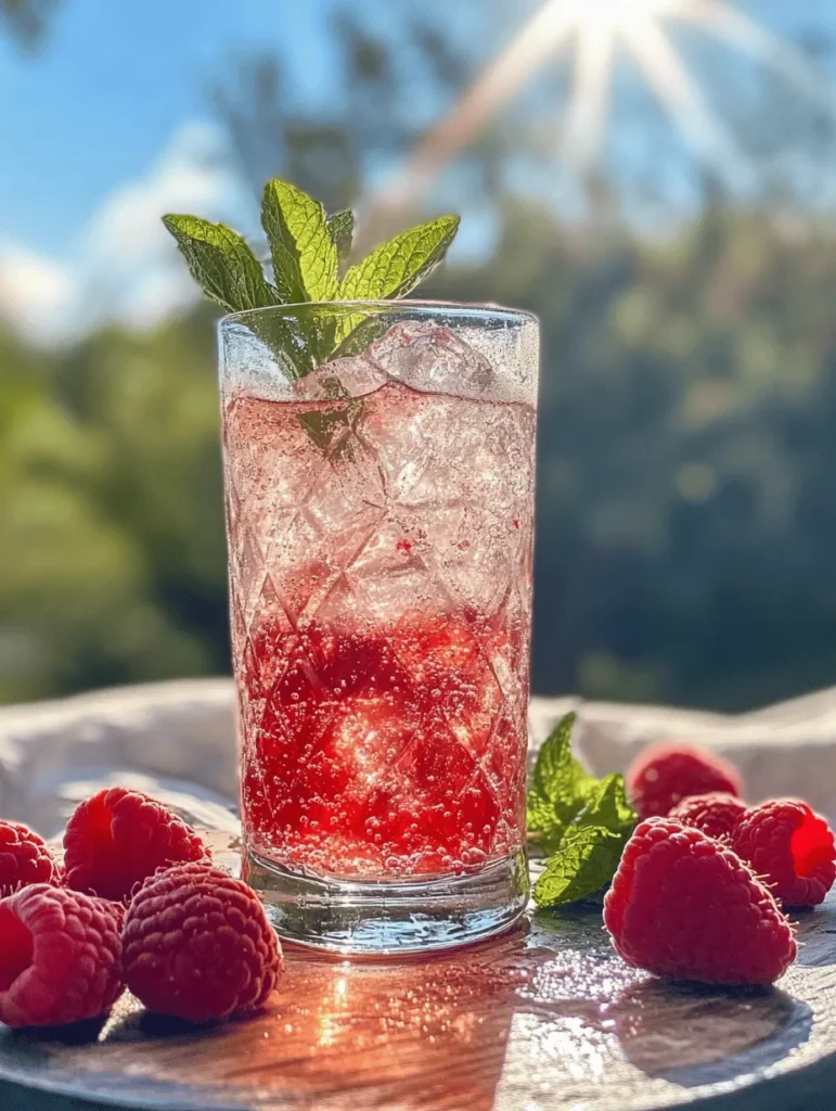 In our fast-paced world, homemade beverages offer a delightful escape, allowing us to craft refreshing drinks tailored to our tastes and preferences. Whether you’re hosting a summer barbecue, celebrating a special occasion, or simply unwinding after a long day, a vibrant and invigorating drink can elevate any experience. That’s where Sparkling Raspberry Bliss comes in—a drink that captures the essence of summer while providing a refreshing burst of flavor.