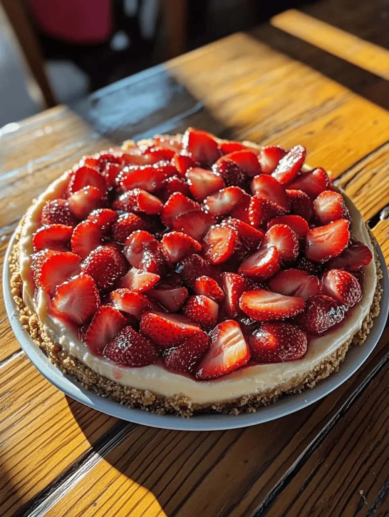Cheesecake is a dessert that holds a special place in the hearts of many, making it a staple in bakeries and homes alike. Its creamy texture combined with a rich, buttery crust has made it a beloved choice for dessert enthusiasts around the world. With countless variations, from New York-style to no-bake versions, cheesecake is as versatile as it is delicious. Among the myriad of flavors, strawberry cheesecake stands out as a refreshing and vibrant option that perfectly captures the essence of summer.