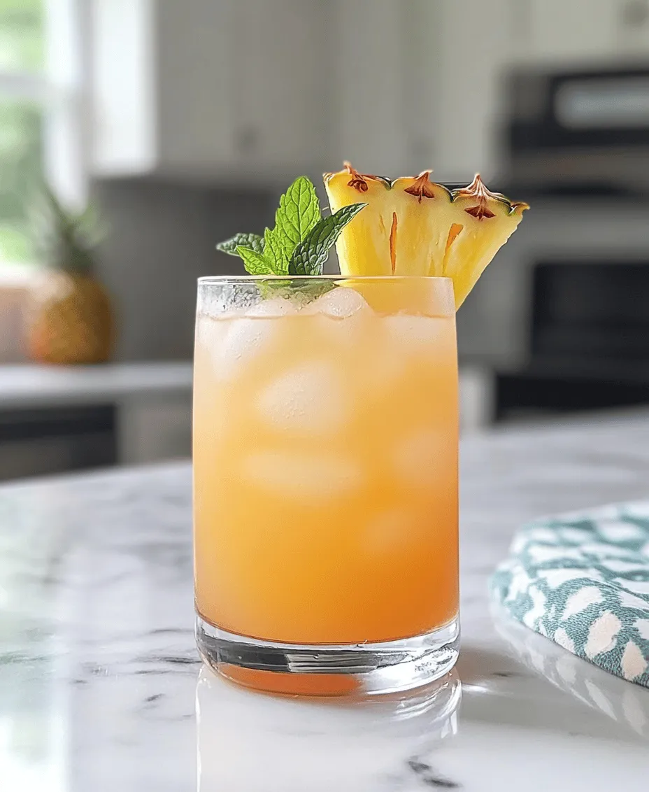 As summer approaches, the quest for the perfect refreshing beverage becomes a delightful priority. Enter the Tropical Paradise Cooler, a vibrant concoction that transports you straight to a sun-drenched beach with every sip. This revitalizing drink combines the essence of tropical fruits and refreshing flavors, making it the ideal companion for those warm, sunny days. Not only does it tantalize your taste buds, but it also offers a plethora of health benefits thanks to its thoughtfully selected ingredients.