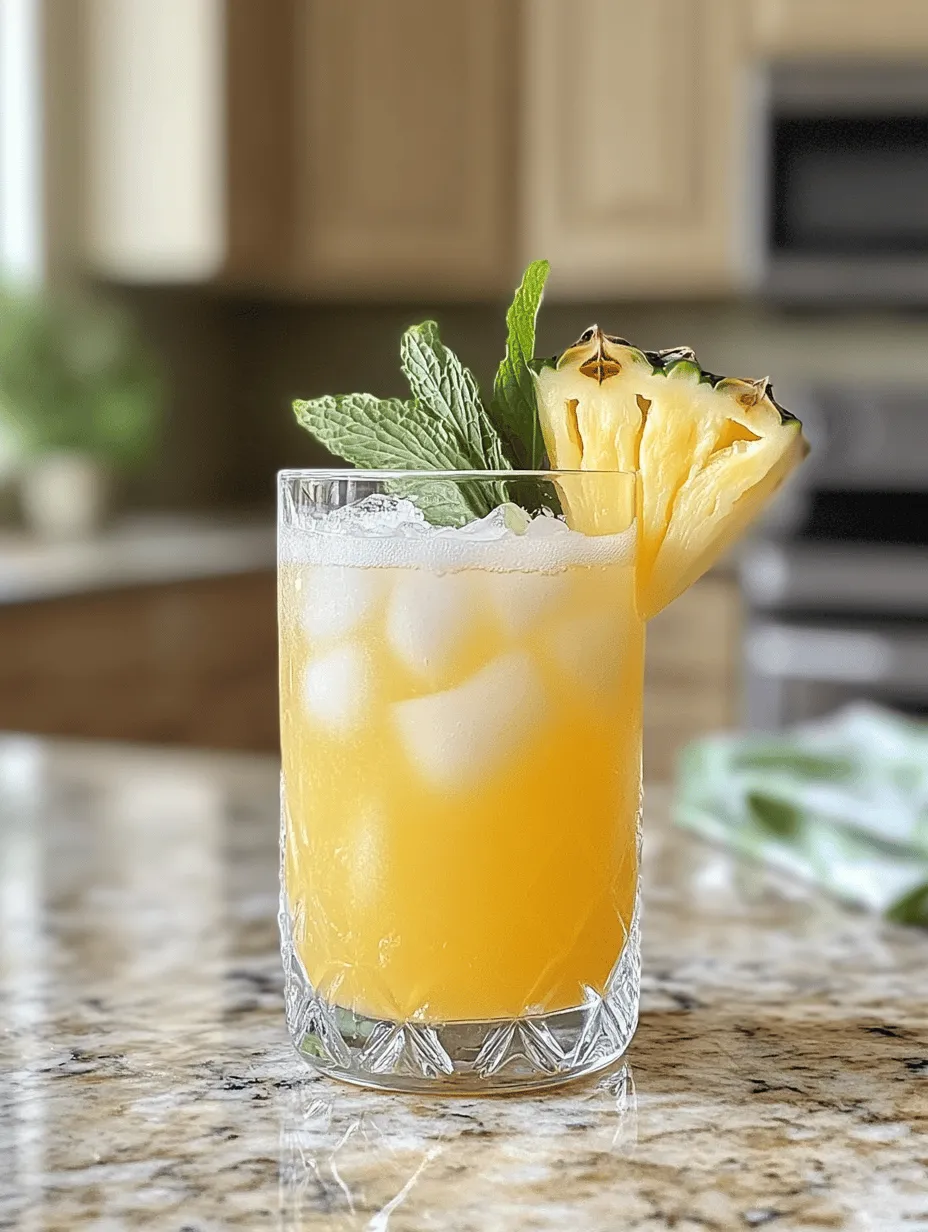 As summer approaches, the quest for the perfect refreshing beverage becomes a delightful priority. Enter the Tropical Paradise Cooler, a vibrant concoction that transports you straight to a sun-drenched beach with every sip. This revitalizing drink combines the essence of tropical fruits and refreshing flavors, making it the ideal companion for those warm, sunny days. Not only does it tantalize your taste buds, but it also offers a plethora of health benefits thanks to its thoughtfully selected ingredients.