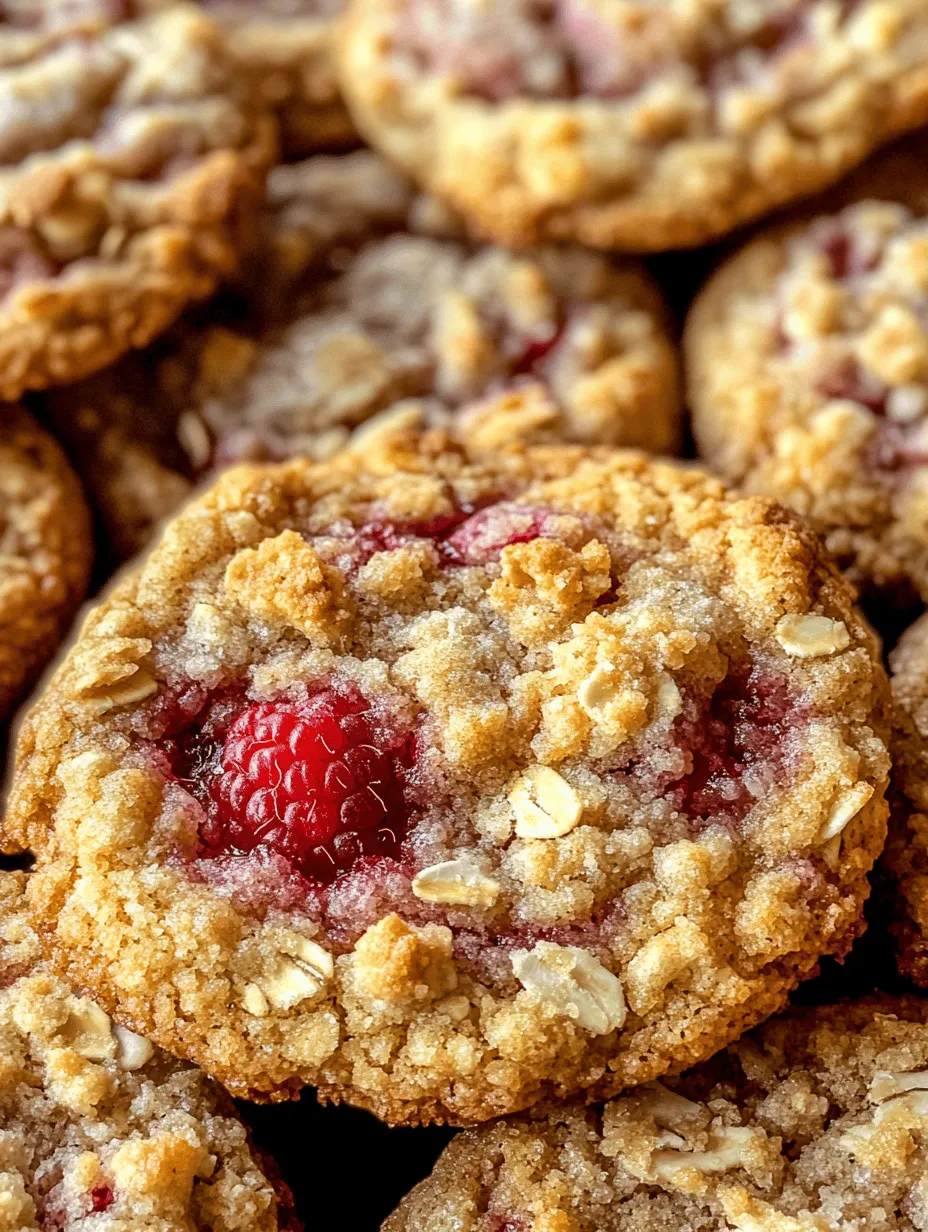 There's a unique charm that comes with baking, especially when it involves combining the tart sweetness of fresh raspberries with the comforting crunch of a crumble. Raspberry crumble cookies perfectly encapsulate this delightful union, offering a treat that is both visually appealing and decadently delicious. The vibrant red of the raspberries peeking through a golden-brown cookie is enough to make anyone's mouth water. These cookies not only satisfy your sweet tooth but also evoke feelings of warmth and nostalgia, reminiscent of cozy afternoons spent in the kitchen with loved ones.