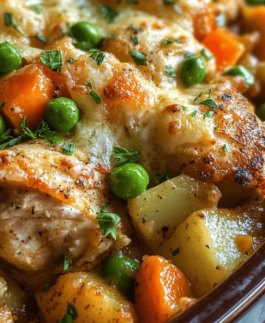 When it comes to comfort food, few dishes can compare to the warmth and satisfaction of a hearty casserole. The mere thought of a bubbling, golden-brown Rustic Chicken & Veggie Casserole evokes feelings of home and family gatherings, transporting us to the dinner tables of our childhood. This dish is not just a meal; it’s an experience—a way to connect with loved ones while savoring the rich flavors of tender chicken and vibrant vegetables.