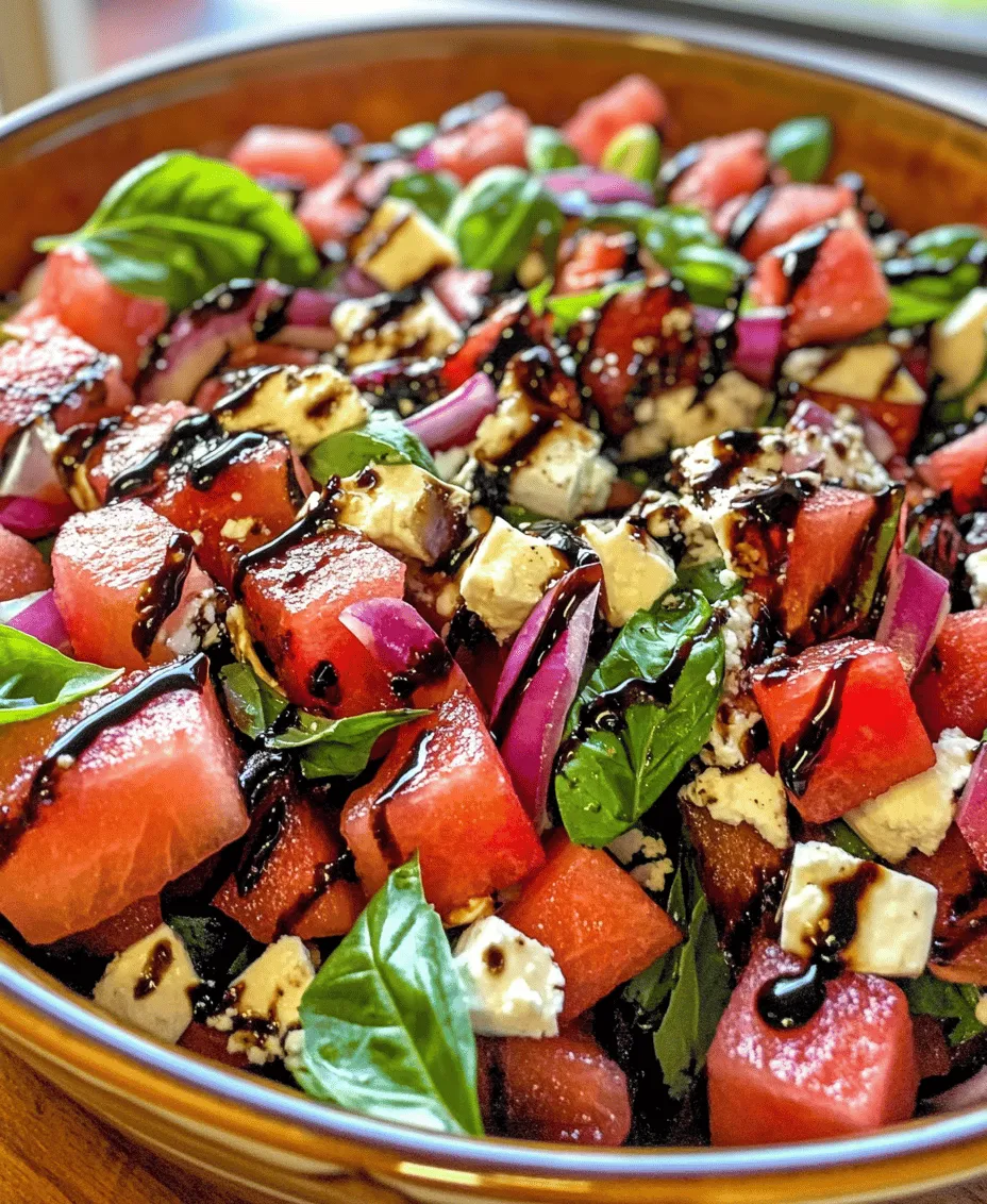 As the sun shines brightly and the temperatures rise, nothing is more appealing than a refreshing and vibrant salad that captures the essence of summer. The watermelon basil salad is not just a dish; it’s a celebration of the season, combining the sweet juiciness of watermelon and the aromatic freshness of basil. This delightful salad is perfect for a variety of occasions, whether you're hosting a backyard barbecue, enjoying a picnic in the park, or looking for a light lunch option. Its versatility allows it to pair beautifully with grilled meats, seafood, or even stand alone as a star dish.
