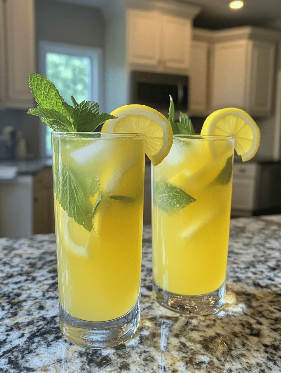 As the sun beats down and temperatures soar, there's nothing quite like a refreshing beverage to quench your thirst and lift your spirits. Enter the Zesty Citrus Fizz, a delightful lemonade recipe that combines the bright, invigorating flavors of fresh lemons with a fizzy twist that adds an extra layer of excitement to this classic drink. Whether you're hosting a summer barbecue, enjoying a picnic in the park, or simply relaxing on your patio, this zesty concoction is sure to become your go-to refreshment for hot days.