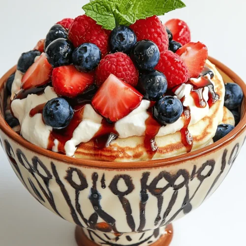 Every ingredient in the Pancake Bowl Delight plays a crucial role in delivering a balanced flavor and texture profile. Let's break down the key components and explore their benefits.