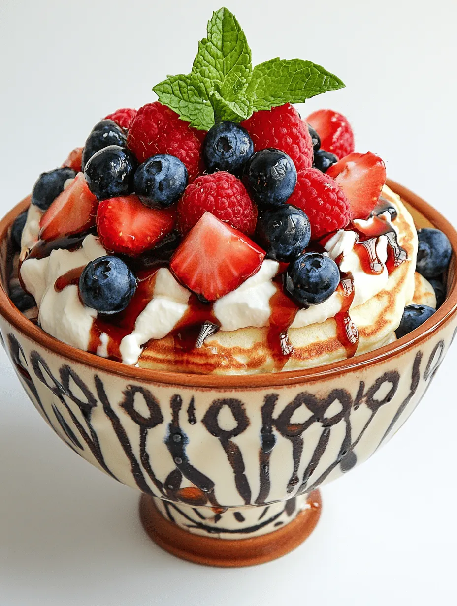 Every ingredient in the Pancake Bowl Delight plays a crucial role in delivering a balanced flavor and texture profile. Let's break down the key components and explore their benefits.
