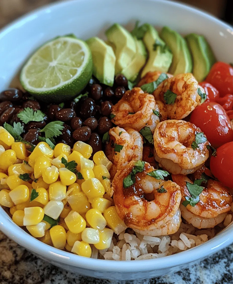 Introducing the Chipotle Lime Shrimp Bowl—a vibrant, flavorful dish that beautifully marries the zest of fresh lime with the smoky heat of chipotle peppers. This enticing meal is not only a feast for the senses but also a beacon for health-conscious eaters and busy individuals seeking a quick yet satisfying culinary experience. Whether you're looking for a nutrient-packed lunch or a delightful dinner option that can impress guests at gatherings, this shrimp bowl is a versatile choice that ticks all the boxes.