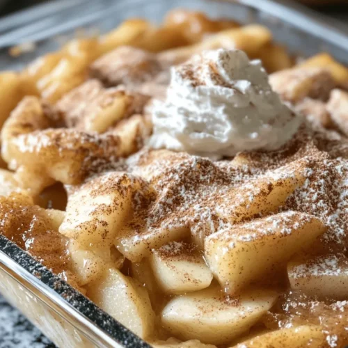 If you're on the hunt for a dessert that combines the warm, comforting flavors of classic snickerdoodles with the rustic charm of cobbler, look no further than the Snickerdoodle Cobbler Delight. This unique dessert seamlessly marries the chewy, cinnamon-sugar goodness of snickerdoodles with the soft, buttery texture of a cobbler, all layered over a base of tender, sweet apples. It’s a dish that invites you to gather around the table, whether you're hosting a family dinner, celebrating a special occasion, or simply enjoying a cozy night in.
