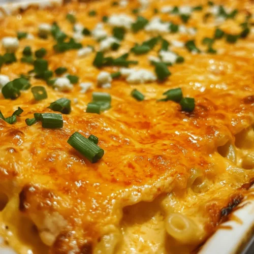 Welcome to the delicious world of Buffalo Chicken Mac & Cheese, where the spicy zest of buffalo chicken meets the creamy richness of cheesy pasta. This dish is not simply a meal; it’s a culinary experience that tantalizes your taste buds and warms your soul. Whether you're hosting a family gathering, throwing a game-day party, or just craving a cozy dinner at home, this recipe promises to deliver satisfaction and comfort in every bite.