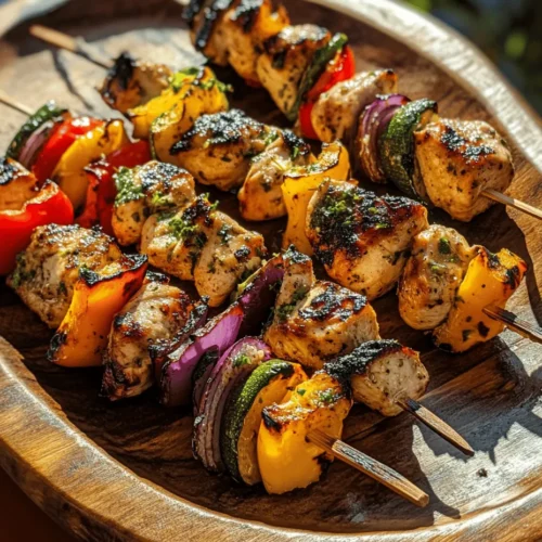 As the sun shines and the days grow longer, the allure of outdoor cooking beckons food enthusiasts to fire up the grill and savor the flavors of summer. Among the many delightful options available, Zesty Lemon Herb Grilled Chicken and Veggie Skewers stand out as a vibrant and flavorful dish that captures the essence of seasonal cooking. These skewers not only provide a burst of flavor but also offer a healthy balance of lean protein and fresh vegetables, making them an ideal choice for those looking to enjoy nutritious meals without sacrificing taste.