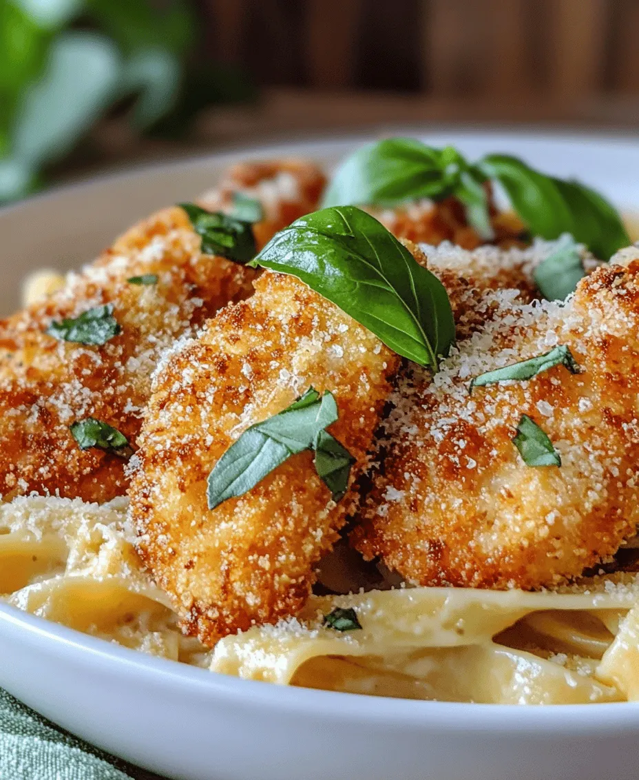 Garlic Parmesan Chicken Bites paired with creamy pasta is a dish that perfectly embodies the essence of comfort food. This delightful recipe not only offers a satisfying and flavorful meal but also provides a simple and approachable cooking experience that makes it ideal for families and busy weeknights. The tantalizing combination of tender chicken bites coated in a crispy garlic Parmesan crust, served alongside a rich, creamy pasta, is sure to please even the pickiest eaters.