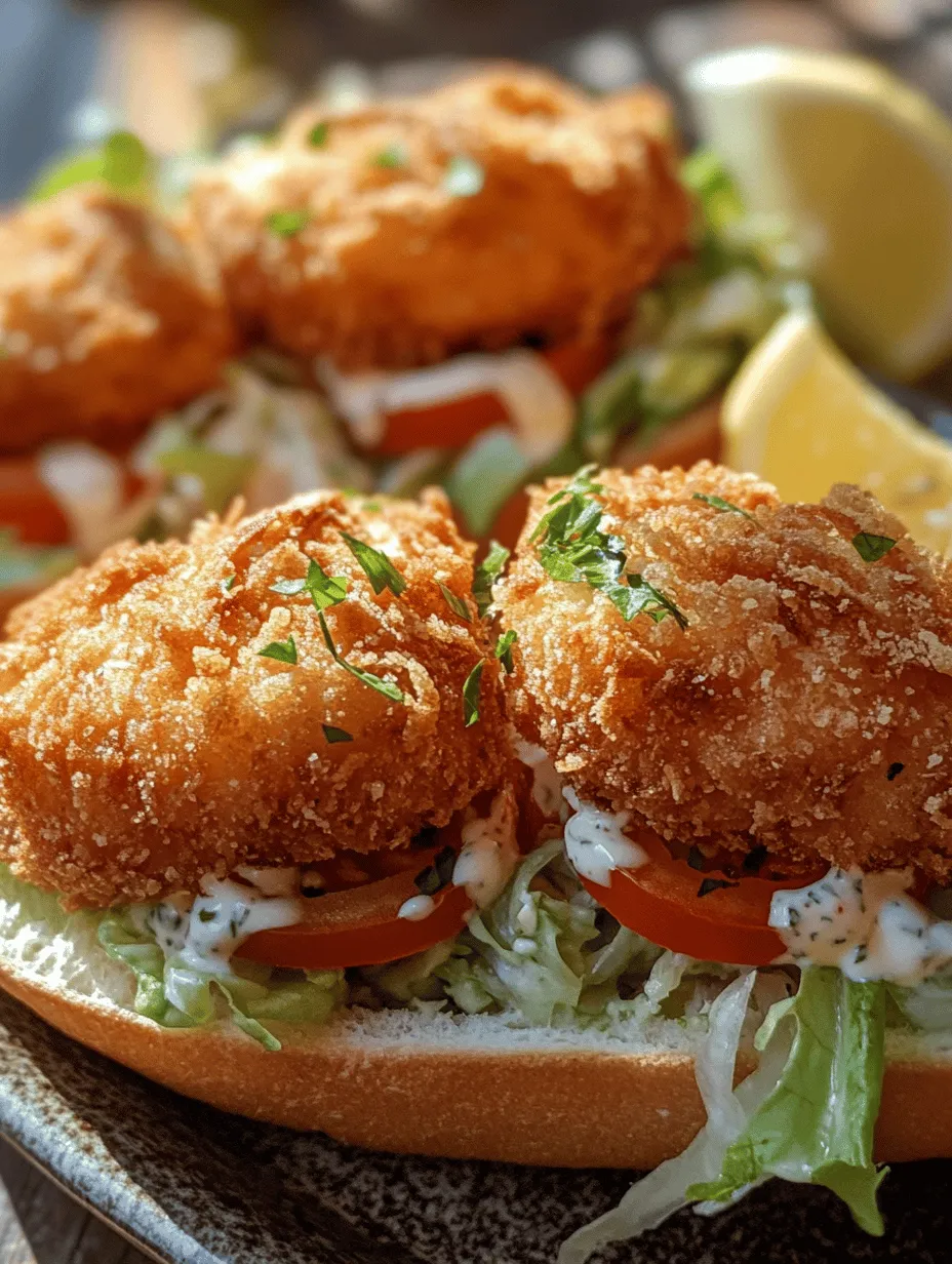 The Crunchy Fried Cod Fish Sandwich is not just a meal; it's an experience that encapsulates the delightful essence of seafood. With its golden-brown, crunchy exterior and flaky, tender fish within, this sandwich stands out as a favorite among seafood lovers. Whether you are preparing for a family dinner, hosting a casual gathering with friends, or simply seeking a satisfying lunch option, this recipe is sure to impress. The crunchy cod, paired with the right toppings and sauces, creates a taste sensation that is both delicious and fulfilling.