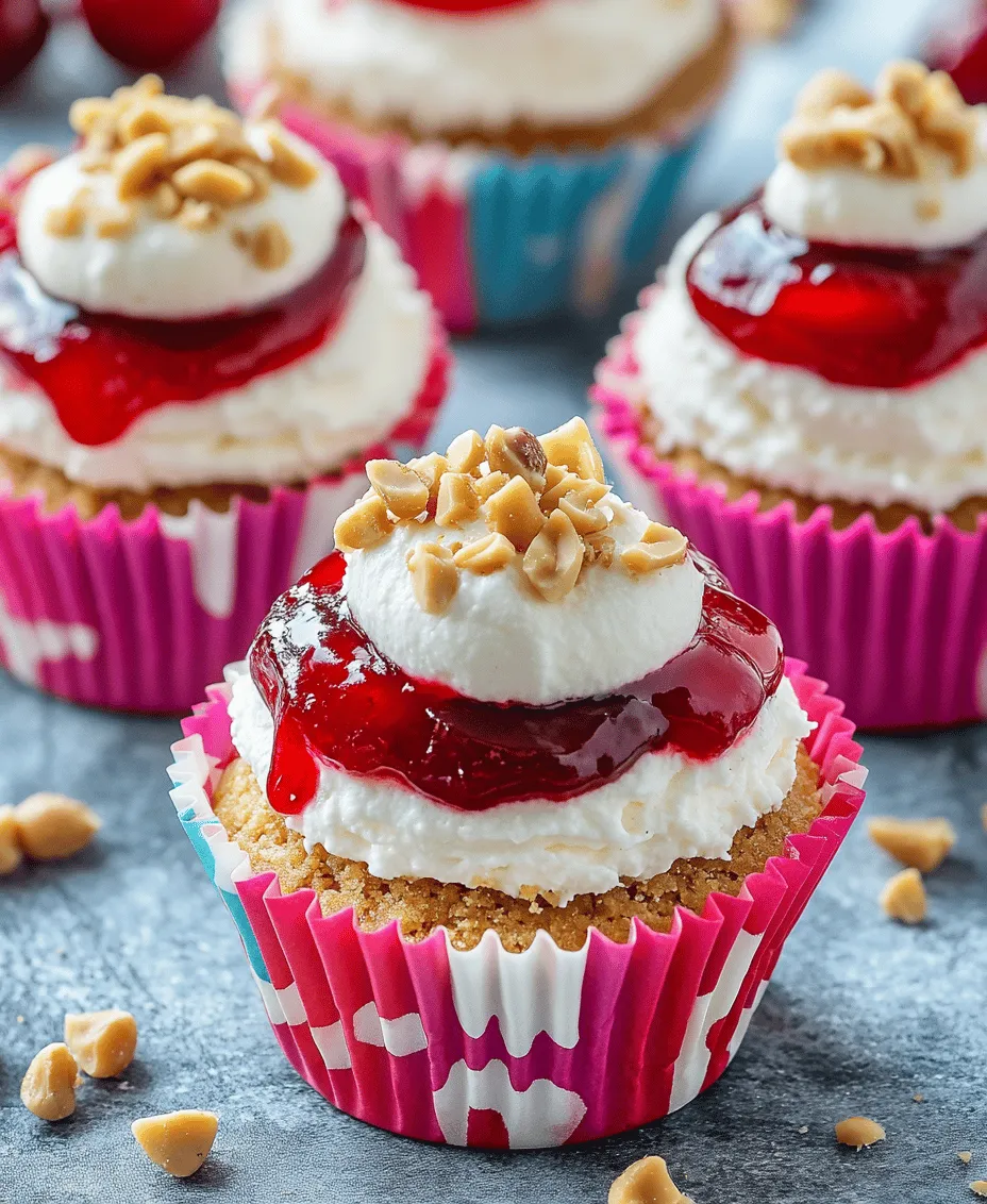 Desserts have an incredible power to bring joy and celebration to any gathering, and few are as delightful as mini cheesecakes. These charming treats combine the indulgent creaminess of cheesecake with the unique flavor pairing of peanut butter and cherry. Imagine a perfectly crafted cheesecake, rich and velvety, balanced by the tartness of cherries on top. This combination creates a dessert that is not only visually appealing but also tantalizing to the taste buds.