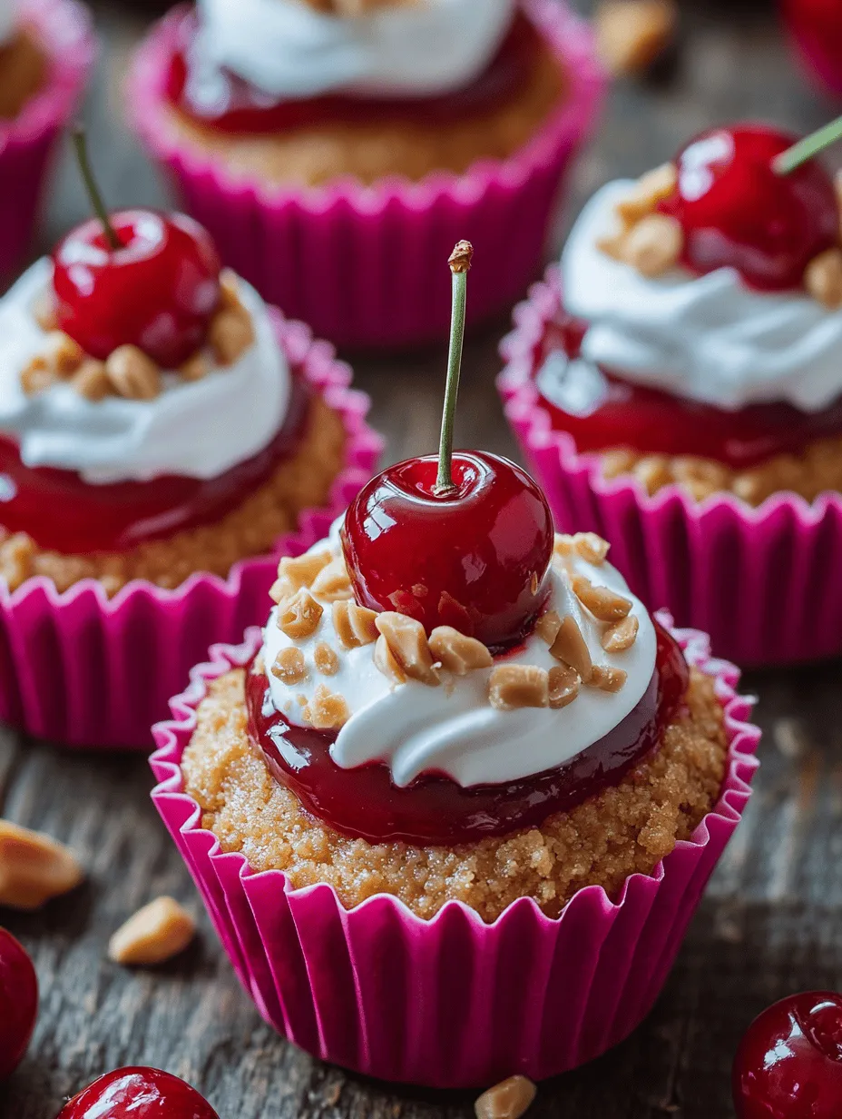 Desserts have an incredible power to bring joy and celebration to any gathering, and few are as delightful as mini cheesecakes. These charming treats combine the indulgent creaminess of cheesecake with the unique flavor pairing of peanut butter and cherry. Imagine a perfectly crafted cheesecake, rich and velvety, balanced by the tartness of cherries on top. This combination creates a dessert that is not only visually appealing but also tantalizing to the taste buds.
