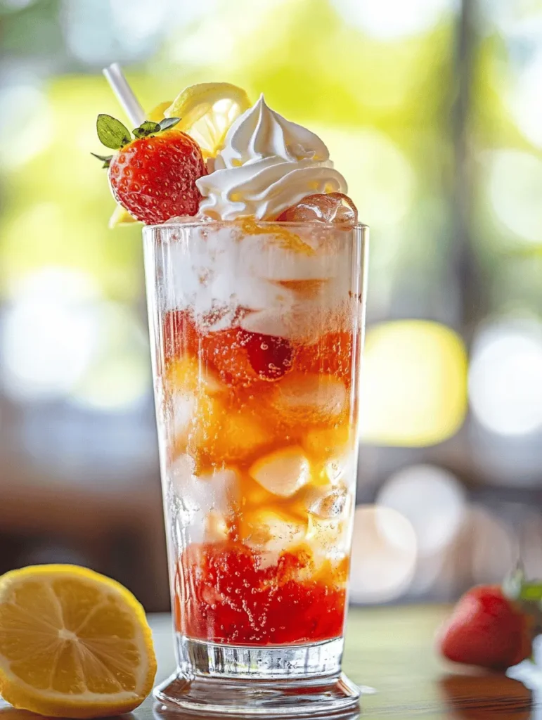Italian Cream Soda is more than just a drink; it’s a delightful experience that brings the vibrant flavors of Italy to your glass. This beloved beverage, known for its effervescent qualities and creamy texture, has captured the hearts of many, making it a popular choice in cafes and restaurants around the world. The beauty of Italian Cream Soda lies in its versatility; you can customize it to suit your taste preferences by experimenting with different flavors and syrups.