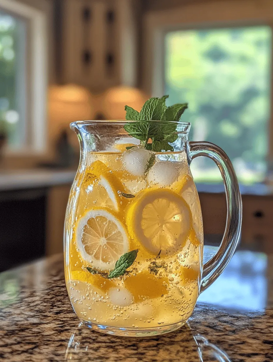 As the warm sun begins to shine and the days grow longer, there’s nothing quite as refreshing as a homemade beverage to quench your thirst and elevate your mood. Among the myriad of drink options available, Zesty Sparkling Lemonade stands out as a delightful choice that combines the invigorating flavors of fresh lemons with a fizzy twist. This thirst-quenching drink not only embodies the spirit of summer but also serves as an ideal companion for social gatherings, picnics, or simply unwinding on a warm afternoon.